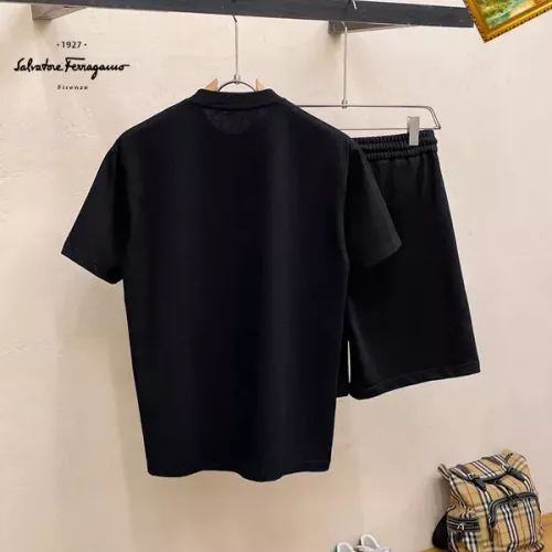 Replica Salvatore Ferragamo Tracksuits Short Sleeved For Men #1350534 $48.00 USD for Wholesale