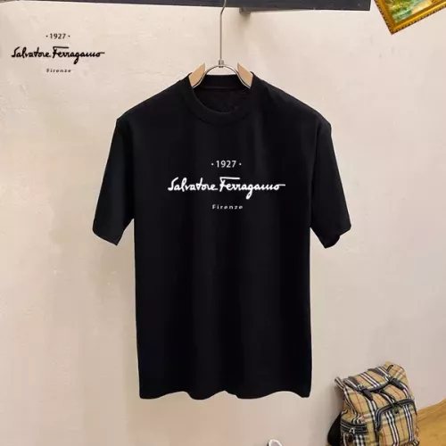 Replica Salvatore Ferragamo Tracksuits Short Sleeved For Men #1350534 $48.00 USD for Wholesale