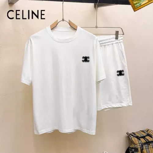 Cheap Celine Tracksuits Short Sleeved For Men #1350543, $$48.00 USD On Celine Tracksuits