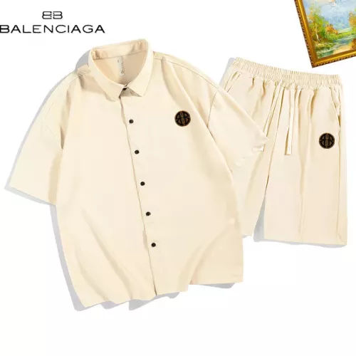 Cheap Balenciaga Fashion Tracksuits Short Sleeved For Men #1350548, $$48.00 USD On Balenciaga Fashion Tracksuits