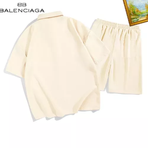 Replica Balenciaga Fashion Tracksuits Short Sleeved For Men #1350548 $48.00 USD for Wholesale
