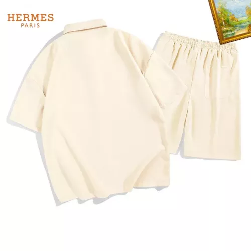 Replica Hermes Tracksuits Short Sleeved For Men #1350557 $48.00 USD for Wholesale