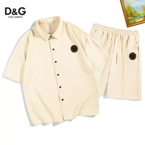 Cheap Dolce &amp; Gabbana D&amp;G Tracksuits Short Sleeved For Men #1350563, $$48.00 USD On Dolce &amp; Gabbana D&amp;G Tracksuits