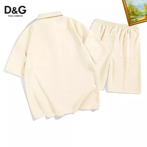 Replica Dolce & Gabbana D&G Tracksuits Short Sleeved For Men #1350563 $48.00 USD for Wholesale
