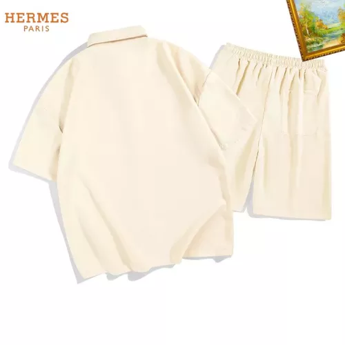 Replica Hermes Tracksuits Short Sleeved For Men #1350576 $48.00 USD for Wholesale