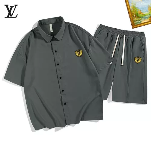 Cheap Louis Vuitton LV Tracksuits Short Sleeved For Men #1350592, $$48.00 USD On Louis Vuitton LV Tracksuits