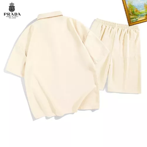 Replica Prada Tracksuits Short Sleeved For Men #1350594 $48.00 USD for Wholesale