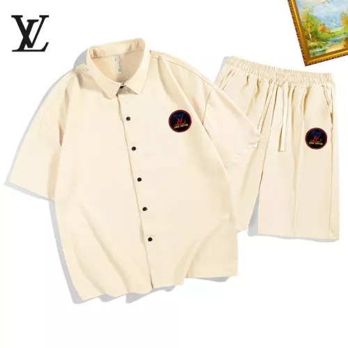 Cheap Louis Vuitton LV Tracksuits Short Sleeved For Men #1350597, $$48.00 USD On Louis Vuitton LV Tracksuits