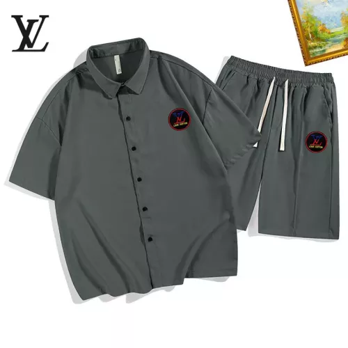 Cheap Louis Vuitton LV Tracksuits Short Sleeved For Men #1350598, $$48.00 USD On Louis Vuitton LV Tracksuits