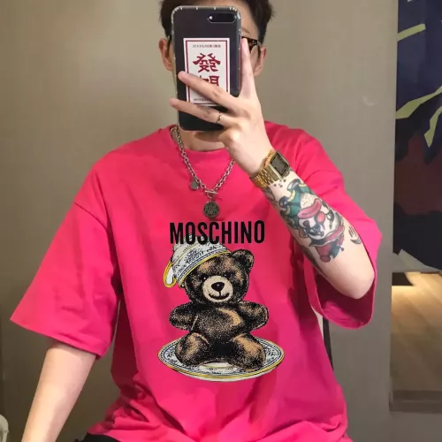 Replica Moschino T-Shirts Short Sleeved For Unisex #1350613 $88.00 USD for Wholesale