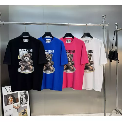 Replica Moschino T-Shirts Short Sleeved For Unisex #1350614 $88.00 USD for Wholesale