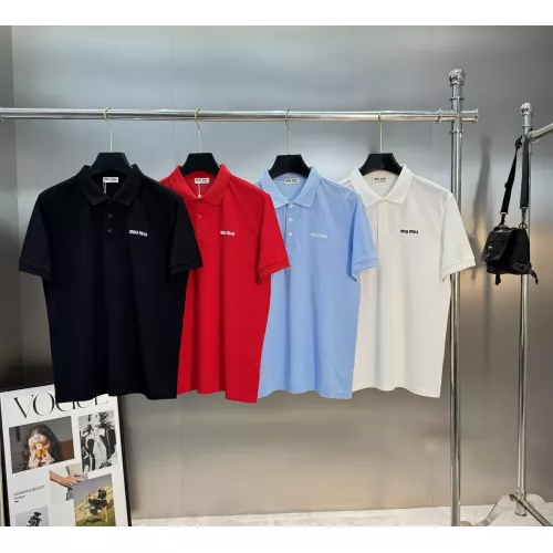 Replica MIU MIU T-Shirts Short Sleeved For Unisex #1350616 $98.00 USD for Wholesale