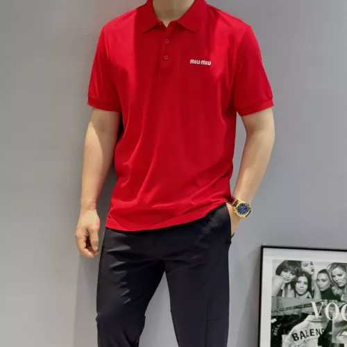 Replica MIU MIU T-Shirts Short Sleeved For Unisex #1350616 $98.00 USD for Wholesale