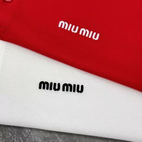 Replica MIU MIU T-Shirts Short Sleeved For Unisex #1350616 $98.00 USD for Wholesale