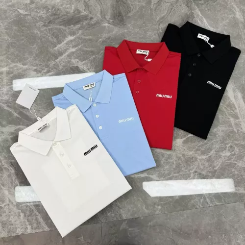 Replica MIU MIU T-Shirts Short Sleeved For Unisex #1350617 $98.00 USD for Wholesale