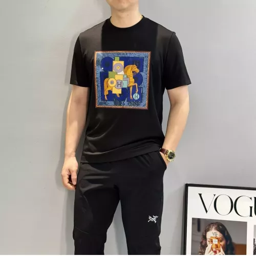 Replica Hermes T-Shirts Short Sleeved For Men #1350623 $68.00 USD for Wholesale