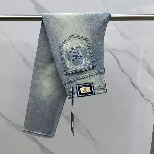 Replica Louis Vuitton LV Jeans For Men #1350633 $68.00 USD for Wholesale