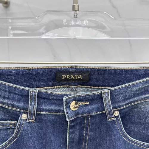 Replica Prada Jeans For Men #1350641 $80.00 USD for Wholesale
