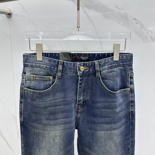 Replica Armani Jeans For Men #1350643 $85.00 USD for Wholesale