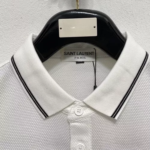 Replica Yves Saint Laurent YSL T-shirts Short Sleeved For Men #1350663 $76.00 USD for Wholesale