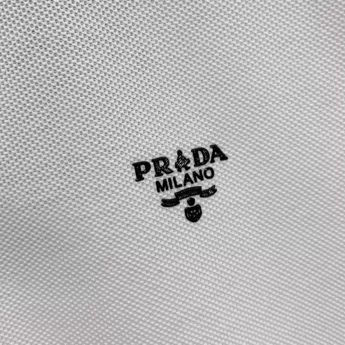 Replica Prada T-Shirts Short Sleeved For Men #1350676 $76.00 USD for Wholesale