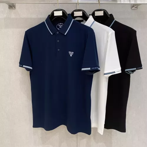 Replica Prada T-Shirts Short Sleeved For Men #1350685 $76.00 USD for Wholesale