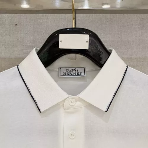 Replica Hermes T-Shirts Short Sleeved For Men #1350717 $76.00 USD for Wholesale