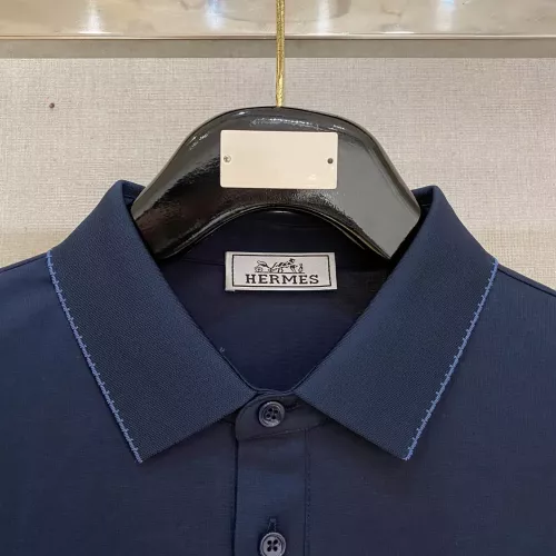 Replica Hermes T-Shirts Short Sleeved For Men #1350723 $76.00 USD for Wholesale