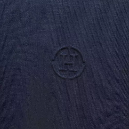 Replica Hermes T-Shirts Short Sleeved For Men #1350723 $76.00 USD for Wholesale