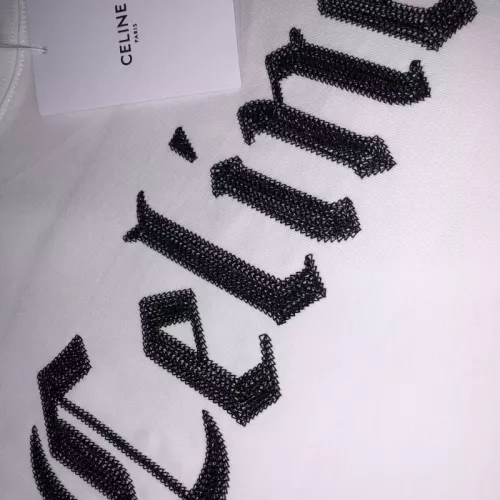Replica Celine T-Shirts Short Sleeved For Unisex #1350749 $42.00 USD for Wholesale