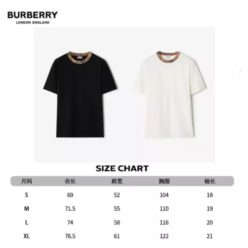 Replica Burberry T-Shirts Short Sleeved For Unisex #1350755 $45.00 USD for Wholesale