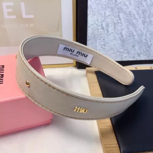 Replica MIU MIU Headband For Women #1350804 $27.00 USD for Wholesale