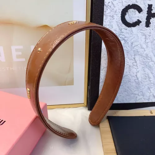 Replica MIU MIU Headband For Women #1350805 $27.00 USD for Wholesale