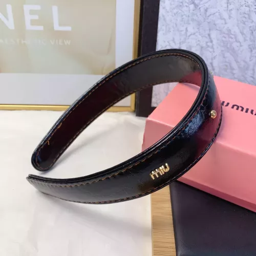 Replica MIU MIU Headband For Women #1350807 $27.00 USD for Wholesale