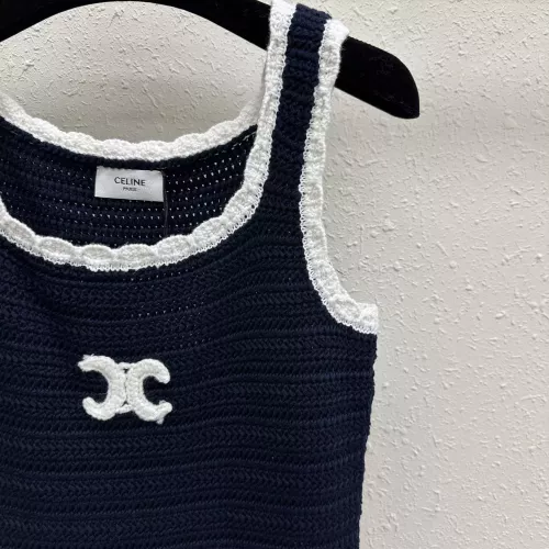 Replica Celine Dresses Sleeveless For Women #1350848 $92.00 USD for Wholesale