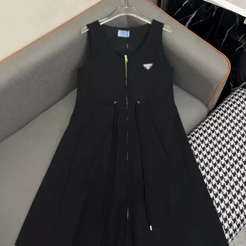 Cheap Prada Dresses Sleeveless For Women #1350850, $$100.00 USD On Prada Dresses