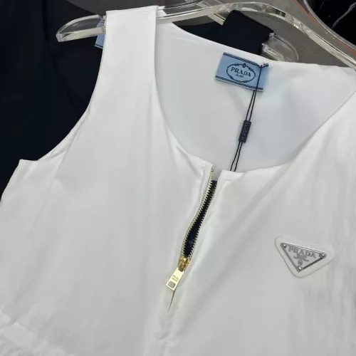 Replica Prada Dresses Sleeveless For Women #1350851 $100.00 USD for Wholesale
