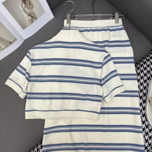 Replica Prada Tracksuits Short Sleeved For Women #1350854 $100.00 USD for Wholesale