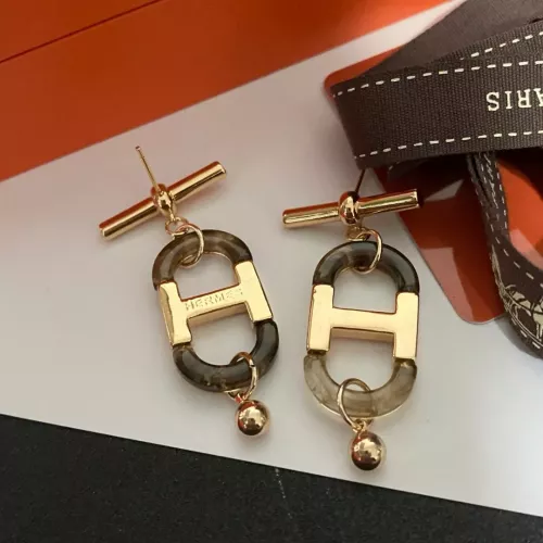 Replica Hermes Earrings For Women #1350860 $39.00 USD for Wholesale