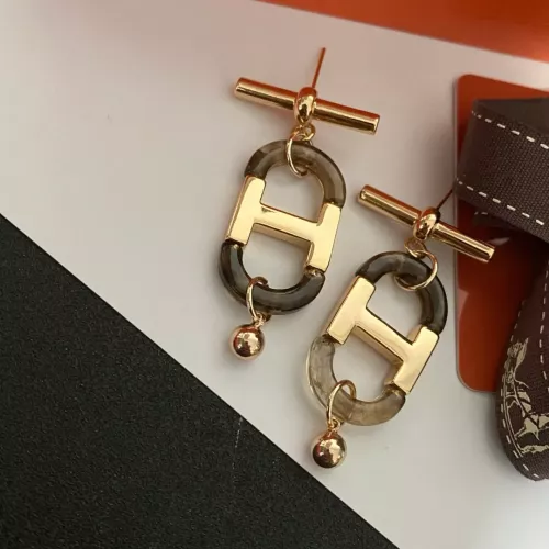 Replica Hermes Earrings For Women #1350860 $39.00 USD for Wholesale