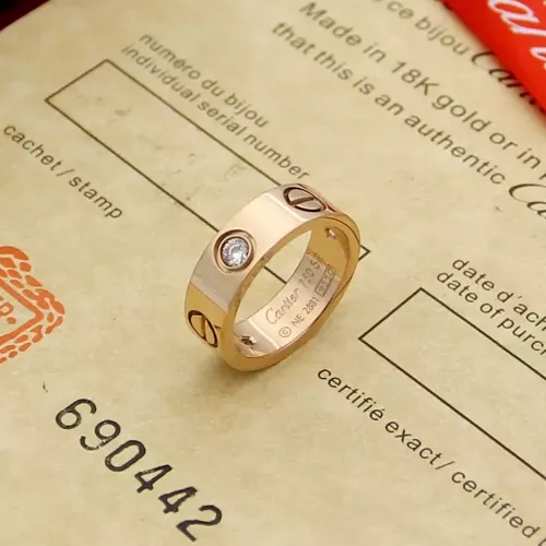 Cheap Cartier Rings In Rose Gold For Unisex #1350871, $$23.00 USD On Cartier Rings