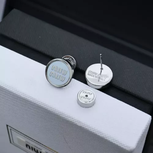 Replica MIU MIU Earrings For Women #1350881 $27.00 USD for Wholesale