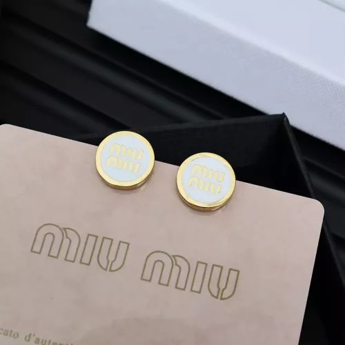 Cheap MIU MIU Earrings For Women #1350882, $$27.00 USD On MIU MIU Earrings