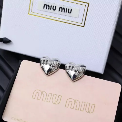 Replica MIU MIU Earrings For Women #1350888 $25.00 USD for Wholesale
