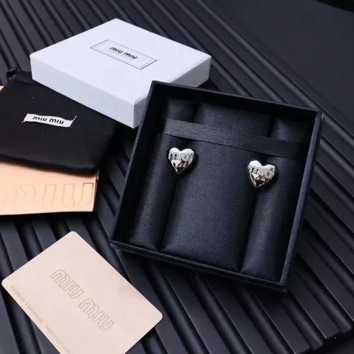 Replica MIU MIU Earrings For Women #1350888 $25.00 USD for Wholesale