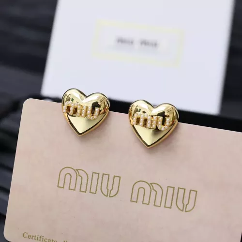 Cheap MIU MIU Earrings For Women #1350889, $$25.00 USD On MIU MIU Earrings