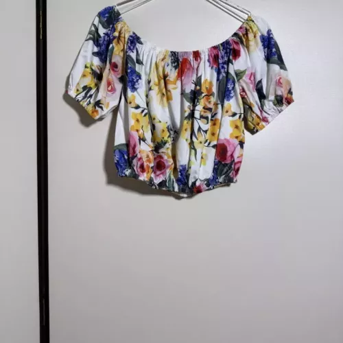 Replica Dolce & Gabbana D&G Tracksuits Short Sleeved For Women #1350892 $100.00 USD for Wholesale