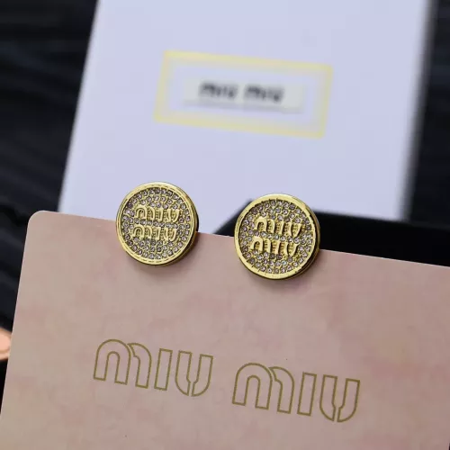 Cheap MIU MIU Earrings For Women #1350894, $$27.00 USD On MIU MIU Earrings
