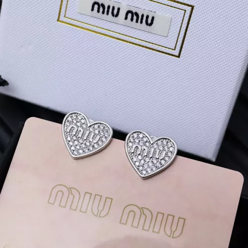 Replica MIU MIU Earrings For Women #1350896 $27.00 USD for Wholesale