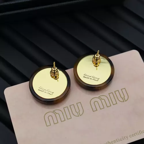 Replica MIU MIU Earrings For Women #1350899 $29.00 USD for Wholesale